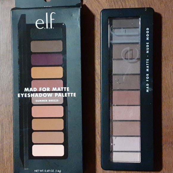 ELF Other - 2 Elf mad for matte eyeshadow palettes
